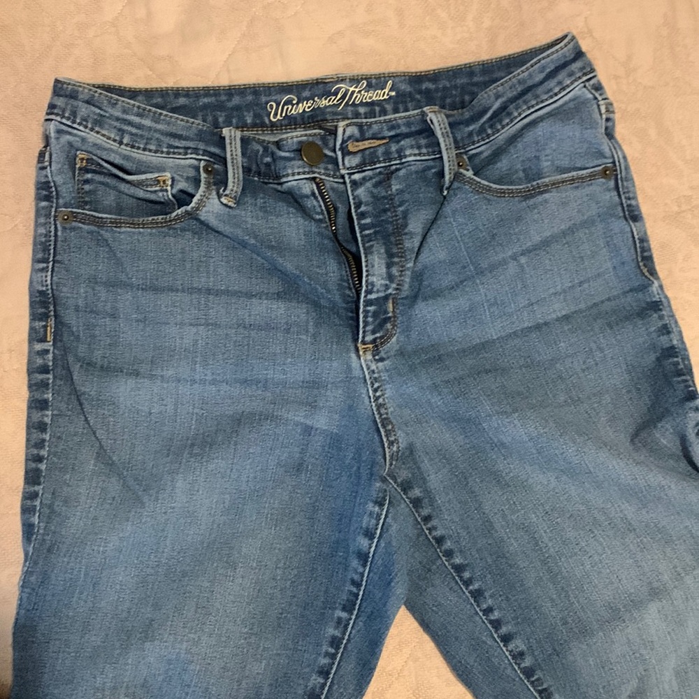 Universal Thread High Rise Skinny Jeans Size 10 - Picture 2 of 5